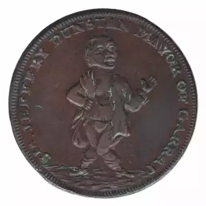 GREAT BRITAIN Copper 1/2 PENNY (2)