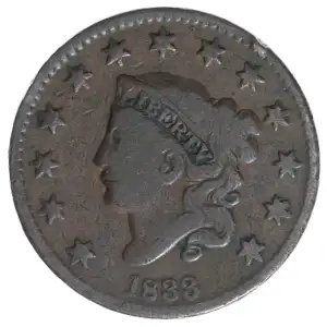 Large Cents-Coronet Head 1816-1839 (2)