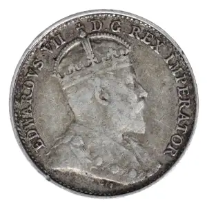 CANADA Silver 5 CENTS (2)