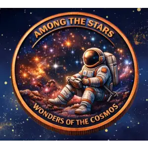 Exploring the Stars  Colorized 5 oz Copper Round  (2)