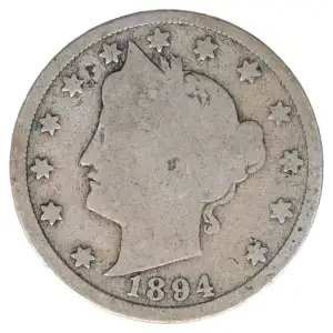 Nickel Five Cent Pieces- Liberty Head 1883-1913 (2)