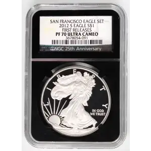 2012 S SAN FRANCISCO EAGLE SET FIRST RELEASES OFFICIAL US MINT SET ULTRA CAMEO (3)