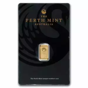 1 g Gold  Perth Mint Gold Bar (3)