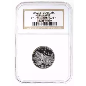 2004-S 25C Michigan Silver, DCAM