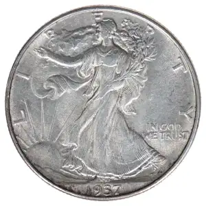 Half Dollars---Liberty Walking 1916-1947 -Silver- 0.5 Dollar (2)