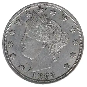 Nickel Five Cent Pieces- Liberty Head 1883-1913 (2)