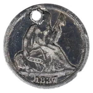 Half Dimes---Liberty Seated 1837-1873-Silver- 0.5 Dime