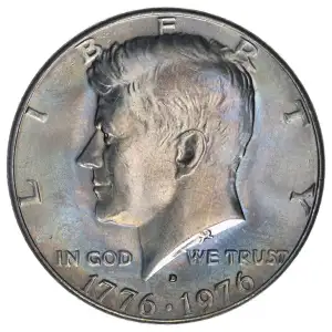 Half Dollars---Kennedy 1971-Present -Copper-Nickel- 0.5 Dollar