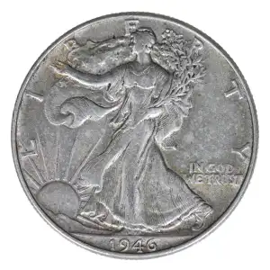 Half Dollars---Liberty Walking 1916-1947 -Silver- 0.5 Dollar (2)