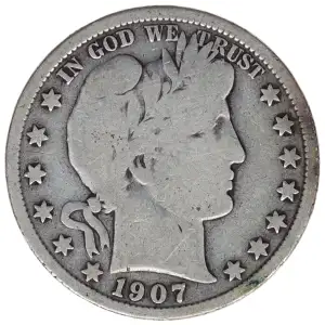 Half Dollars---Barber 1892-1915 -Silver- 0.5 Dollar (2)