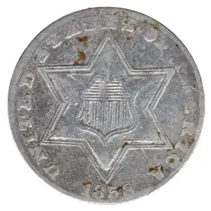 Silver Three Cent Pieces Trimes-1851-1873
