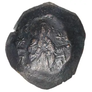 Byzantine AD 1143-1180 BI Aspron Trachy Manuel I (2)