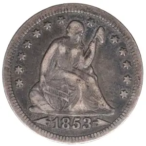 Liberty Seated Quarter Dollar