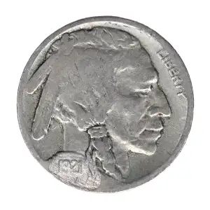 Nickel Five Cent Pieces-Indian Head or Buffalo