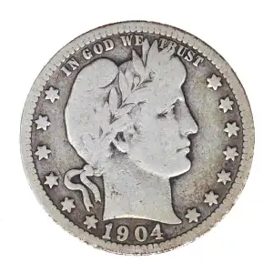 Quarter Dollars---Barber or Liberty Head