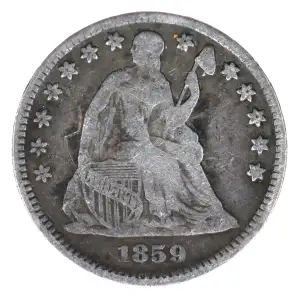 Half Dimes---Liberty Seated 1837-1873-Silver- 0.5 Dime (2)