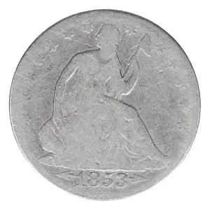 Half Dollars---Liberty Seated 1839-1891 -Silver- 0.5 Dollar
