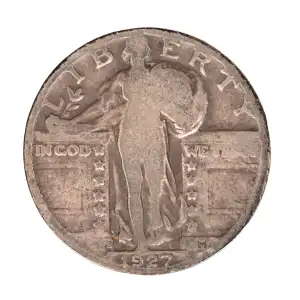 Quarter Dollars---Standing Liberty
