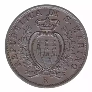 SAN MARINO Copper 10 CENTESIMI (2)