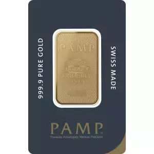 1oz PAMP Gold Bar - Suisse Repeater