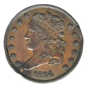 Half Cents -Classic Head 1809-36 -Copper