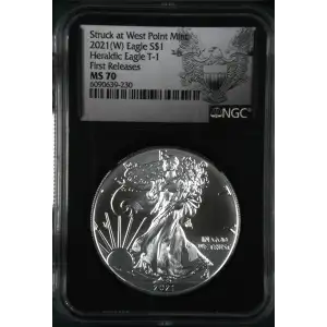 2021(W) Heraldic Eagle T-1 First Releases Struck at West Point Mint (2)