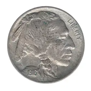 Nickel Five Cent Pieces-Indian Head or Buffalo