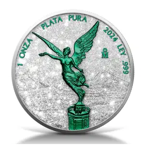 2024 Mexico Libertad Diamond Dust Poison Edition 1 oz Silver Coin