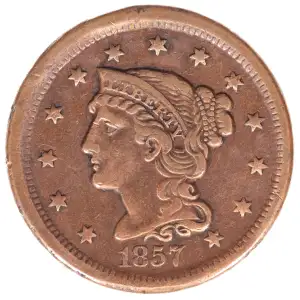 Large Cents - Braided Hair Cent (1839-1857)