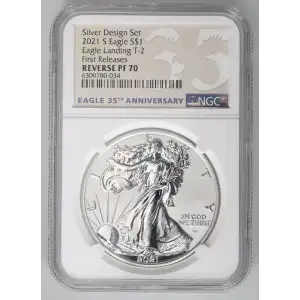 2021 S Eagle Landing T-2 First Releases Silver Design Set (2)