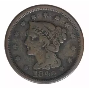 Large Cents - Braided Hair Cent (1839-1857)