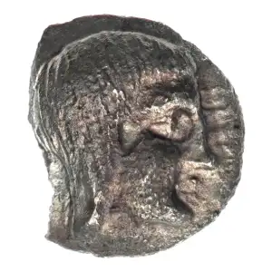 Greece Kingdom of Thrace 407-369 BC AR Obol Saratokos