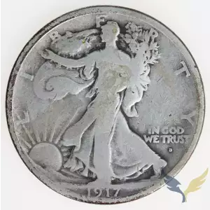 Half Dollars---Liberty Walking 1916-1947 -Silver- 0.5 Dollar (2)
