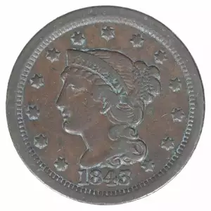Large Cents - Braided Hair Cent (1839-1857)