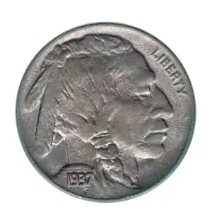 Nickel Five Cent Pieces-Indian Head or Buffalo