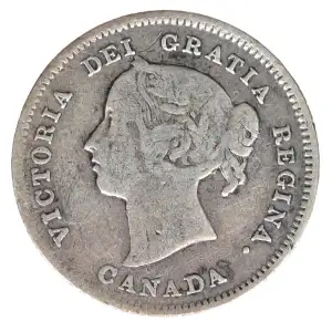 canada Silver 5 CENTS (2)