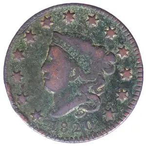 Large Cents-Coronet Head 1816-1839