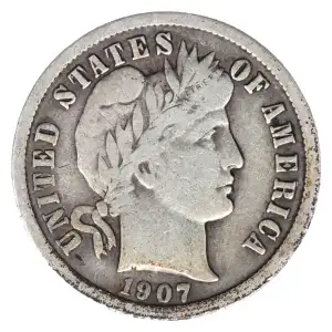 Dimes---Barber or Liberty Head 1892-1916 -Silver- 1 Dime