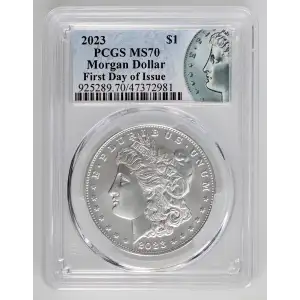 2023 $1 Morgan Dollar First Day of Issue (2)