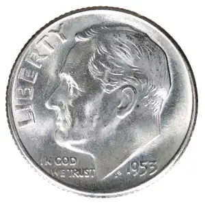 Dimes---Roosevelt 1946-1964-Silver- 1 Dime (2)