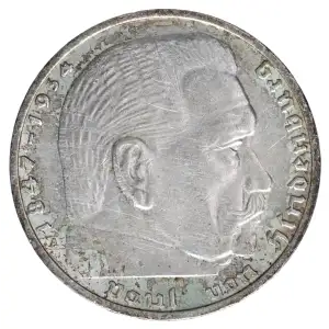 GERMANY - THIRD REICH Silver 2 REICHSMARK