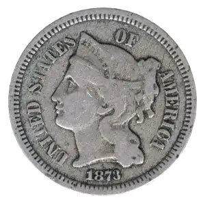Nickel Three Cent Pieces 1865-1889