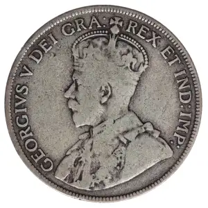 canada Silver 50 CENTS