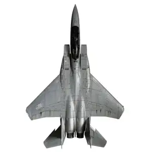 USA F-15 Eagle Jet Shaped Colorized 1 oz Copper Medal