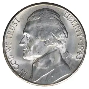 Nickel Five Cent Pieces-Jefferson