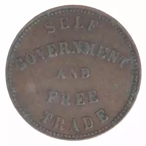 canada Copper HALFPENNY TOKEN