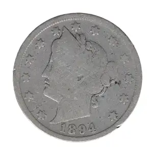 Nickel Five Cent Pieces- Liberty Head 1883-1913 (2)