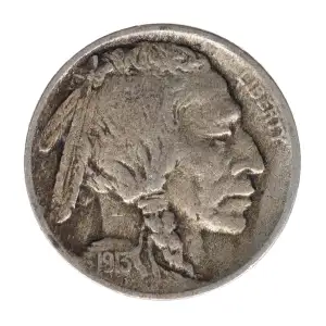 Nickel Five Cent Pieces-Indian Head or Buffalo (2)