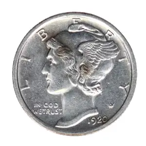 Dimes---Winged Liberty Head or Mercury 1916-1945 -Silver- 1 Dime