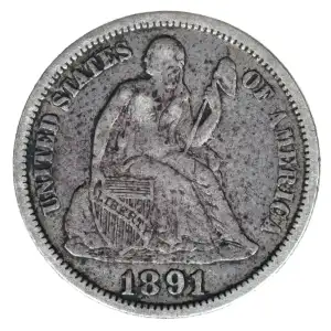 Dimes - Liberty Seated 1837-1891 (2)